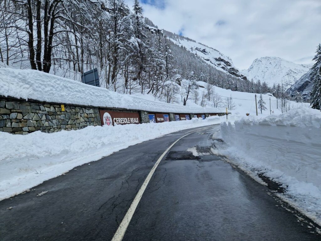 La neve in Piemonte