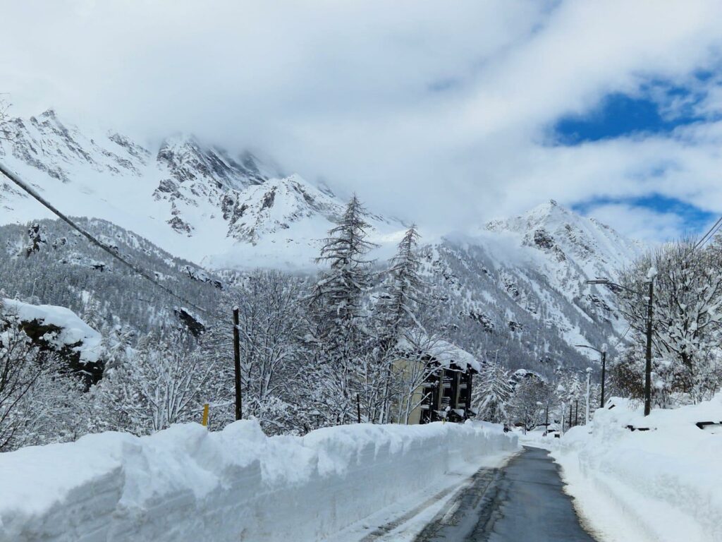 La neige en Piémont